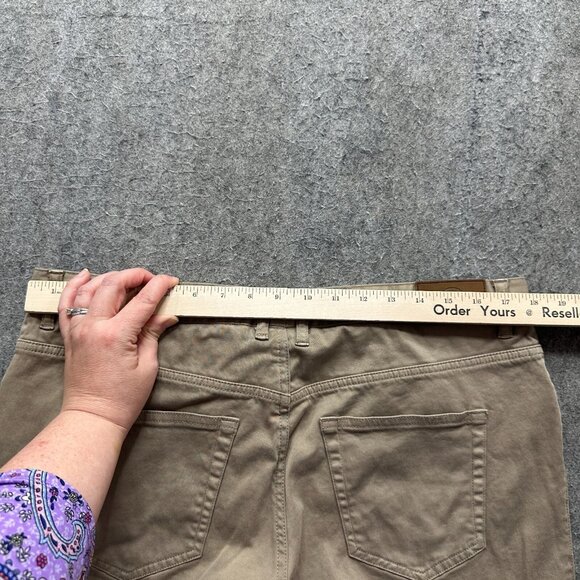 Peter Millar 5-Pocket Pants Men 38 x 31 Beige Khaki Stretch Ultimate Sateen - Picture 10 of 16